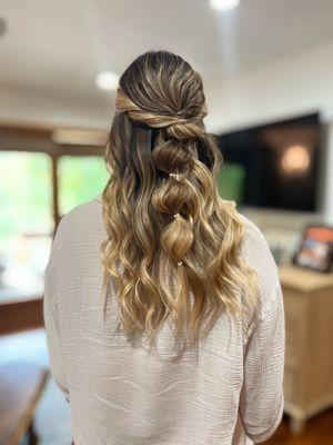 Bridal Trial hair