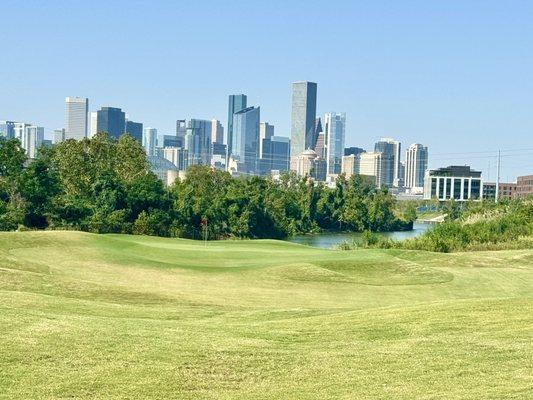 View from first tee box