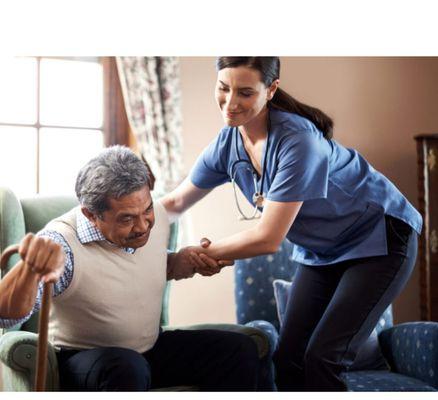 Providing the care thats needed while you remain in your home.