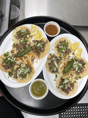 TACOS DE CARNE ASADA!