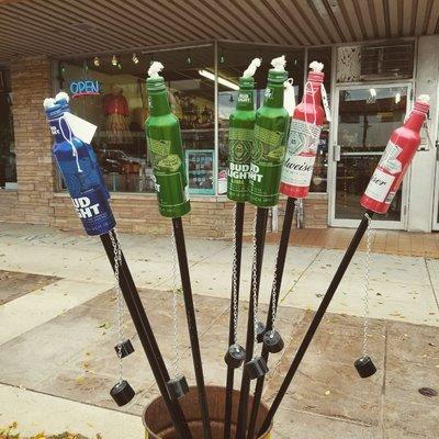 Hand made Tiki Torches