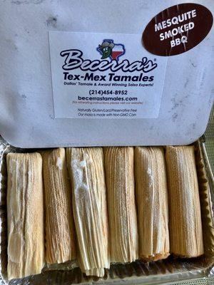 Mesquite Smoked BBQ Tamales for this Cinco de Mayo!  (05/05/21)