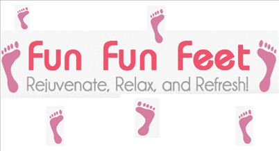 Fun Fun Feet logo