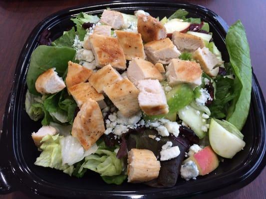 Full-size Apple pecan chicken salad, $6.69