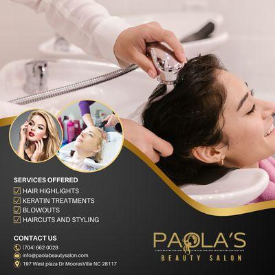 At Paola's Beauty Salon, we offer a complete range of services to enhance your natural beauty. From facial and skin treatments to hair highl