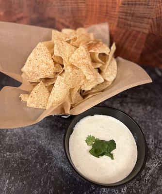 Jalapeño Creamy Sauce and Chips