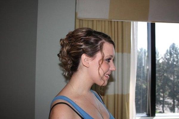 Wedding up-do