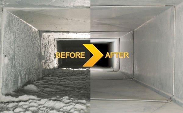 Air duct cleaning will make a difference in your home air quality and your health !