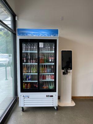 Beverages by the can and bottle sold at Taqueria La Cocina in Pinole.