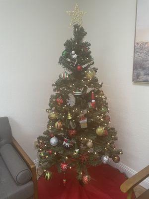 Our office Christmas tree.