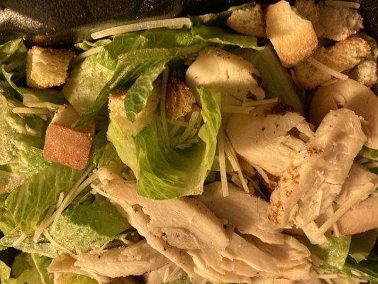 Salad with chicken