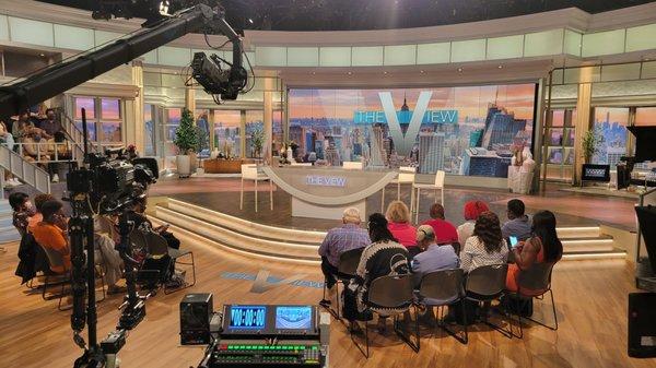 So fun to be in the studio audience