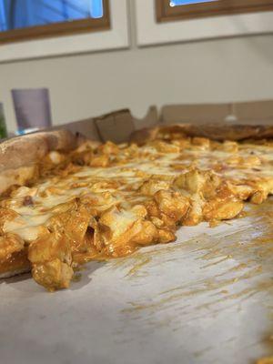 Buffalo chicken pizza