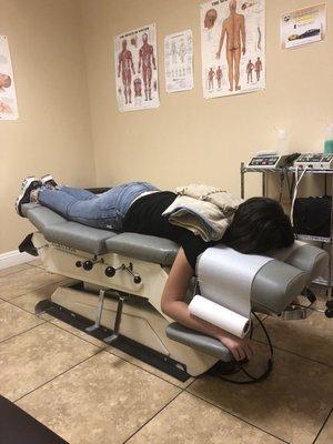 My 12 yo getting sore back treatment those sling packs can cause serious pain.