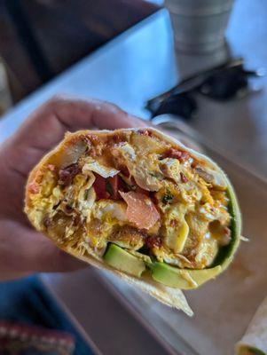 Breakfast burrito