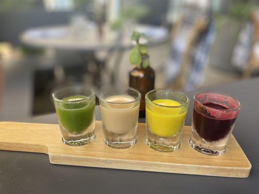 Wellness shot flight