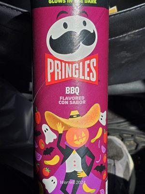 I love the packaged pringles for Halloween