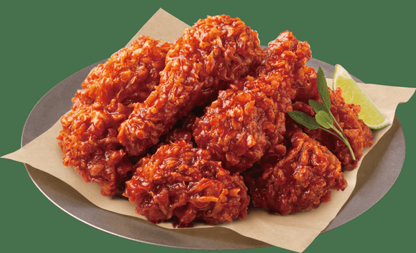 Classic Korean fried chicken coated in our sweet & spicy sauce