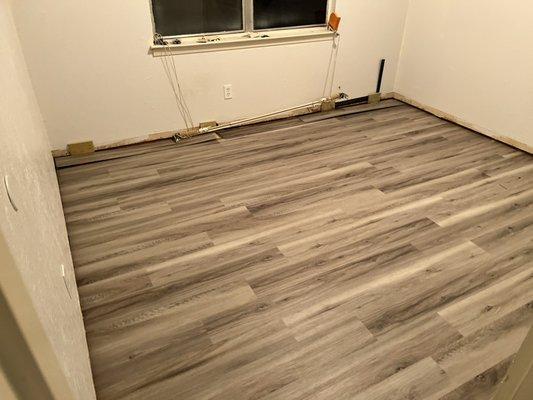 Installing flooring