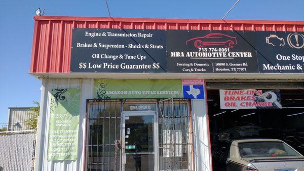 MBA Automotive Center