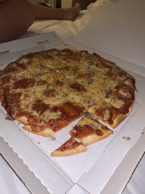 Pepperoni pizza