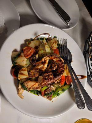 Grilled octopus salad- cooked perfectly