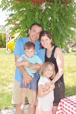 Dr. Eraydin and his family.