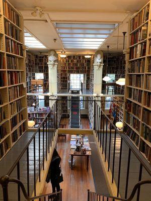 Providence Athenaeum - second floor view