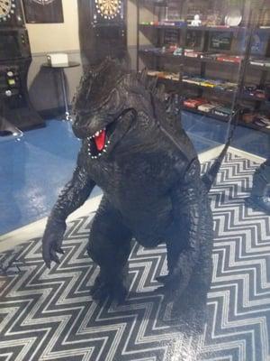 Godzilla display