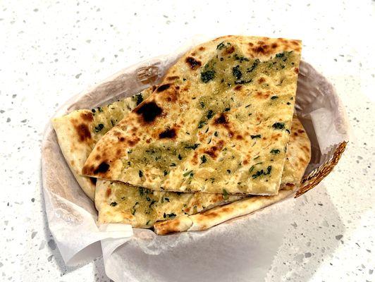 Garlic Naan - Delish!