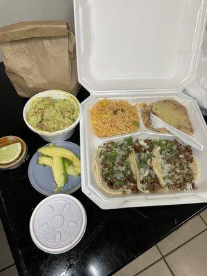 Tacos Asada