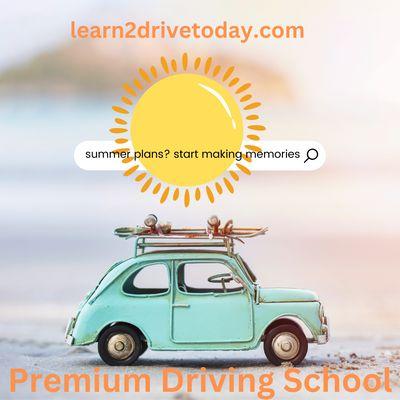 Thinking about a summer getaway? ‍ Driving lessons will help make it happen! Lesson appointments available now!