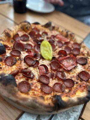 Pepperoni pizza