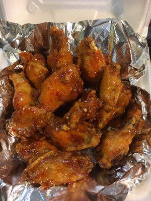 Crazy good Thai chili wings