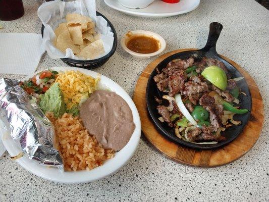 Nov 2023 Beef Fajitas!  Yum! $15.50