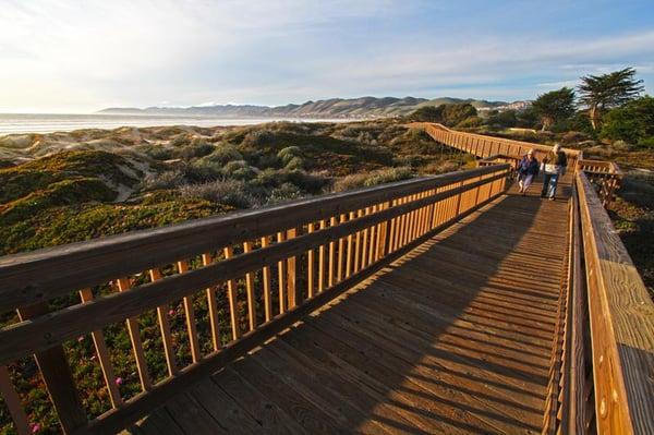 Walk the boardwalk and soak up some sunshine!