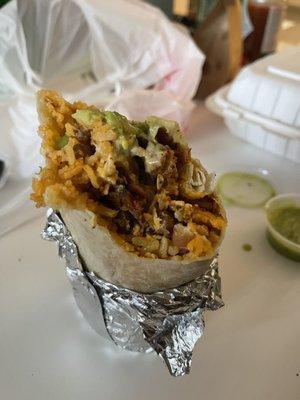 Super burrito, no pico degallo