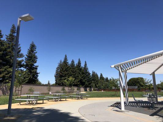 Picnic tables