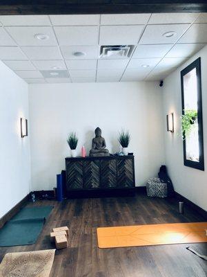 Main yoga space