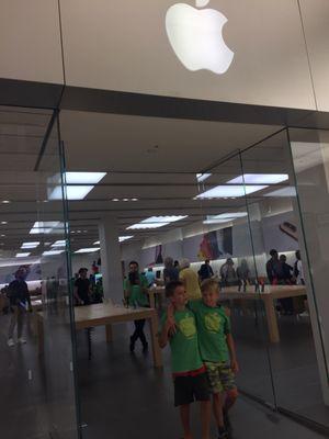 Apple entrance