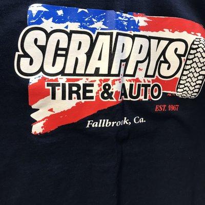 Got a free shirt for getting tires!