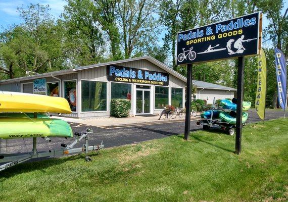 Pedals & Paddles at 105 E Esterbrook Drive & S.R. 13, North Webster, IN 46555