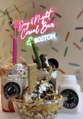 The Beehive Bowl, Unicorn Breath, & Cookies & Cream