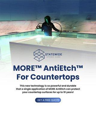 MORE™ AntiEtch™ For Countertops Marble & Granite