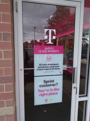 T-Mobile is concerned with customer safety!