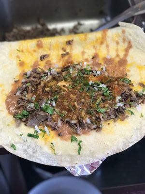 Carne asada burrito