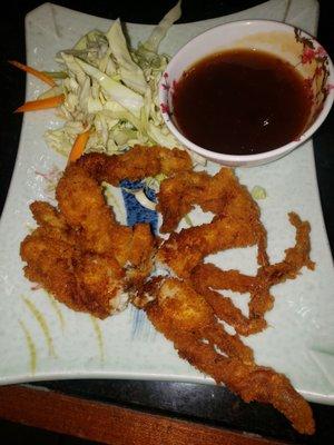 Softshell crab appetizer