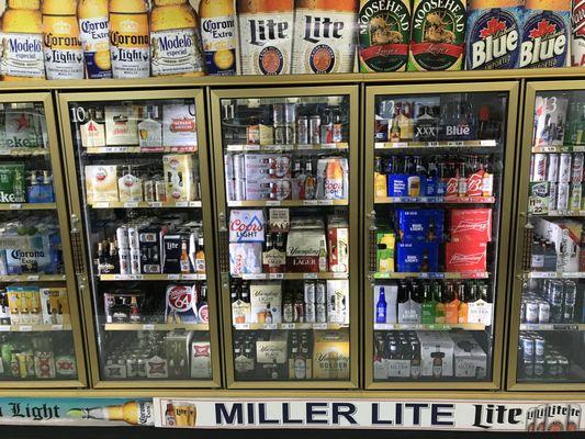 Beer coolers at Liquid Assets