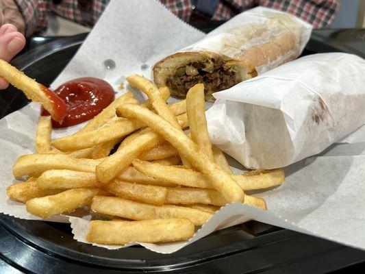 Classic cheesesteak