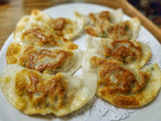 Fried beef dumplings. Crispy and stuffed with meat. What more can you ask for?